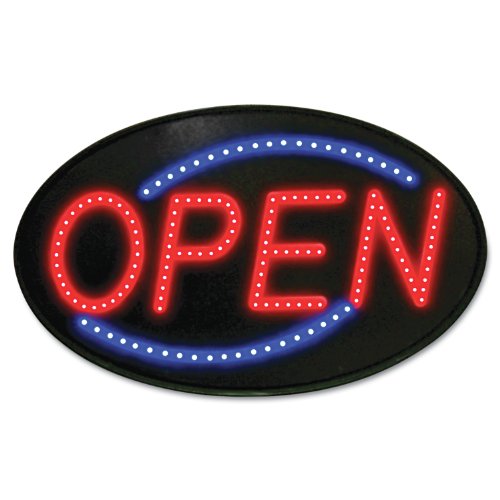 Headline Sign 5583 Newon LED Sign, Red/Blue, 13 x 21 Inches