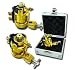 BRAND NEW LIGHT WEIGHTED GOLD ROTARY TATTOO MACHINE (SILVER MACHINE CASE INCLUDED)