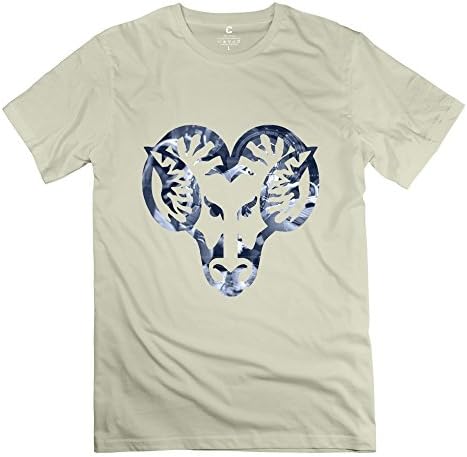 BXGD- Men's New Style T Shirts St. Louis Rams Nfl Size L Natural