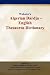 Websters Algerian Dardja - English Thesaurus Dictionary