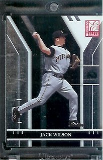 2004 Donruss Elite Extra Jack Wilson Pittsburgh Pirates Baseball Card #132 - Mint Condition - In Protective Display Case !