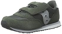 Saucony Jazz Hook and Loop Sneaker (Toddler/Little Kid),Green/Grey,4 M US Toddler
