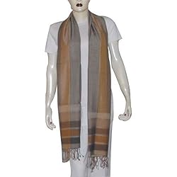 Fashion Accessory Pure Silk Scarf 28 x 80 inches