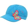 Summer Cotton Kids 4-7 Butterfly GI Cadet Hat Cap Turquoise Blue