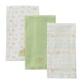 Gerber 3PK Burp Cloths - Green