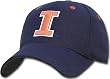 Illinois Fighting Illini Dynasty Primary Team Color Fitted Hat