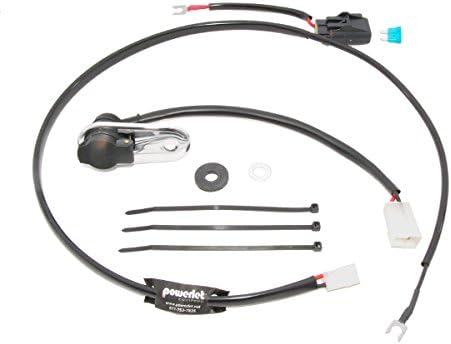 Powerlet (PKT-026-C) Harley Mid Kit 1991 - Present (Chrome Bracket)