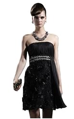 Chiffon/Taffeta/Tulle Applique Beaded Crystals Lace Crystal Sequined Evening Dress 