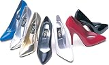 SALE 8220 Ellie Shoes Blue PU Size: 6