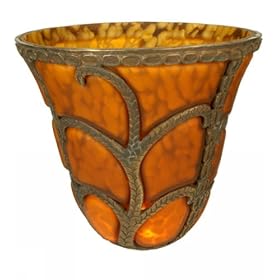 Meyda Tiffany 22097 Bell Shade, Amber