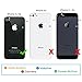 ULAK iPhone 7 Case, Colorful Series Slim Hybrid Dual Layer Scratch Resistant Hard Back Cover Shock Absorbent TPU Bumper Case for Apple iPhone 7 4.7 inch (Black)