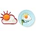 {Factory Direct Sale} Creative Silicone Cute Sun & Cloud Egg Ring Fried Shaper Frying Cooking Tool Mould Omelette Pancake Mold Breakfast DIY