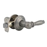 Tools & Hardware : Kwikset 97200-669 Signatures Ashfield Passage Lever, Rustic Pewter