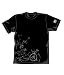 電脳コイル 暗号式Tシャツ ブラック サイズ:M