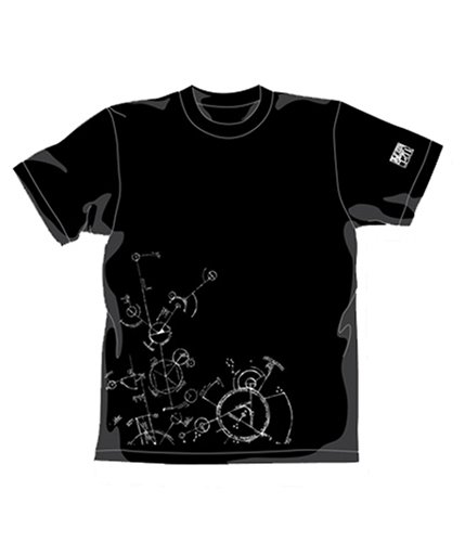 Cover image : 電脳コイル 暗号式Tシャツ ブラック サイズ:XL