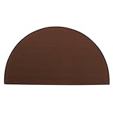 IMAGE OF Goods of the Woods Guardian Collection Fiberglass Hearth Rug-New Brown Size - 60L x 32W inches