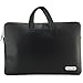 ProtoCASE - 13.3-Inch Laptop and Tablet Bag, PU Leather Water Resistant 2-in-1 Laptop Computer Carrying Case Cover Sleeve Bag with Side Pockets for 13-Inch MacBook Pro, Air, Ultrabook, iPad Pro Sleeve