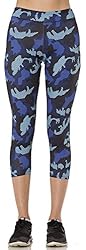 Stay Cool Womens Camo Print Capri With Media Pocket