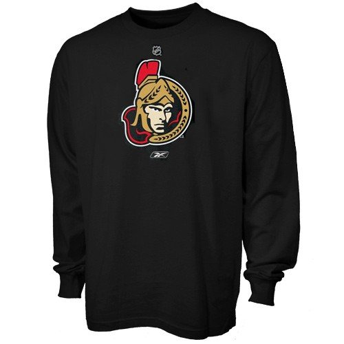 Ottawa Senators Primary Logo Long Sleeve T-Shirt
