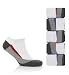 5 Pairs of Official England FA Cotton Rich Trainer Liner Socks with Silver Technology
