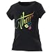 THOR YOUTH GIRL LIP GLOSS TEE BLACK XS