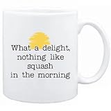 New  ... Like Squash In The Morning !  Mug Sports
