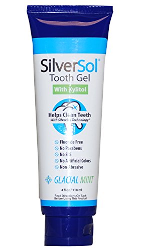 American Biotech Labs SilverSol Tooth Gel With Xylitol Glacial Mint