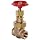Milwaukee Valve 1176 Series Bronze Gate Valve, Heavy Duty Service, Class 200, Non-Rising Stem, NPT Female