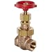 Milwaukee Valve 1176 Series Bronze Gate Valve, Heavy Duty Service, Class 200, Non-Rising Stem, NPT Female