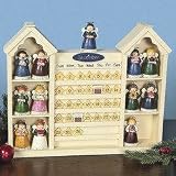 ANGEL perpetual Wood CALENDAR seasons holiday decor NEW