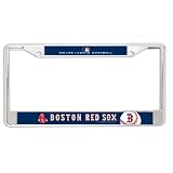 Boston Red Sox MLB Chrome License Plate Frame
