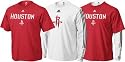Houston Rockets adidas Short/Long Sleeve T-Shirt Combo Pack