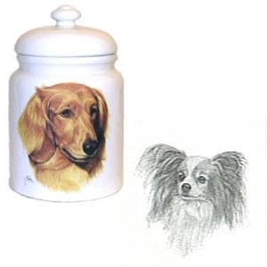 Papillon Cookie Jar, Porcelain by Rosalinde by