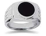 0.00 CTW Men's Diamond Ring in Platinum