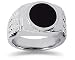 0.00 CTW Men's Diamond Ring in Platinum