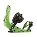 Ride LX Snowboard Bindings Green 2012 A Perfect Blend Of Comfort & Durability Sizing: M(5-9), L(8-12), XL(11-15) STYLE: All Mountain Freestyle The 2012 Ride LX snowboard binding provides comfort-driven performance that is perfect for those starting out and the journey beyond. Featuring the Balance ankle strap, TriggerLite ratchets and ThinGrip™ toe strap, the LX continues to deliver the latest in all-Ride versatility and built-to-last efficiency at a price that's tough to beat. BINDING FLEX-O-METER: 3 CONSTRUCTION: - Foundation System - ComfortPlus Highbacks - Balance - EasyEntry Ankle Ladder Straps - ThinGrip™ - TriggerLite - Comfort - EVA Basepad - Aluminum Chassis