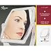 * Mirror 6-1/4"Tall x 5-1/4" Wide * 10x Magnification on one side & Normal View on other side * Acrylic Stand * NOT Lighted * Overall Dimensions 10" Height x 7" Wide