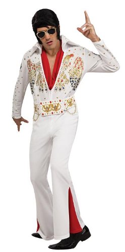 Adult Men's Deluxe Elvis Presley Halloween Costume 