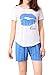 VENTELAN Women's Short Sleeve Pajama Sets Sweet Kisses Printed Summer Sleepwear