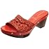 sandales talon blanches Rockpor