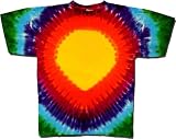 Tie Dye Mania Tear Drop Rainbow Tie-Dye Short Sleeve T