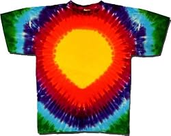 Tie Dye Mania Tear Drop Rainbow Tie-Dye Short Sleeve T