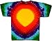 Tie Dye Mania Tear Drop Rainbow Tie-Dye Short Sleeve T