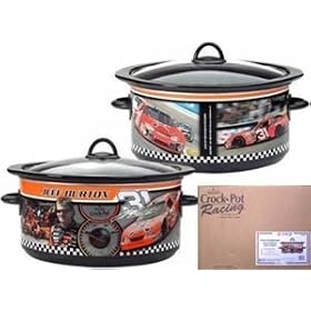 Rival Crock Pot Jeff Burton #31 Nascar Slow Cooker and Carrying Bag by Rival