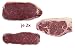 Strip Loin Probierpaket - 3 x 2 Stk. American Beef, Bison und Hereford