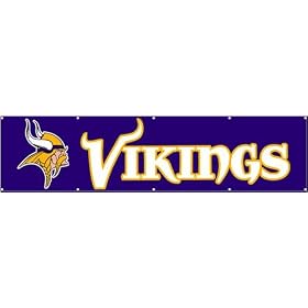 Minnesota Vikings NFL 8′ x 2′ Giant Banner Minnesota Vikings NFL 8′ x 2′ Giant Banner