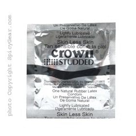 Crown Studded Condoms 100 Pack