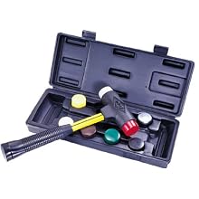 Nupla SPI-156-S6 9 Piece Quick Change Impax Sledge Power Drive Set with Carrying Case, C Grip, 12.5" Long Handle