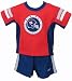 Kid`s New York Giants 2 Piece S/S Poly Short Set