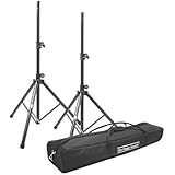 On Stage SSP7950 Tripod Speaker Stand Package with Bag
